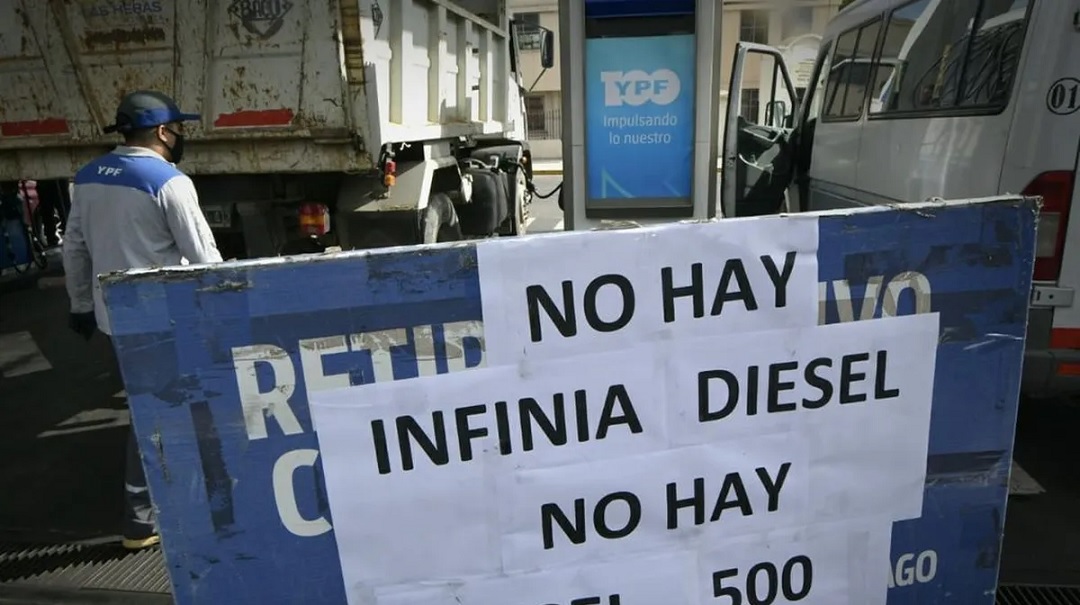 "Sin combustible no podemos producir alimentos y se complica nuestra actividad" denuncian los productores