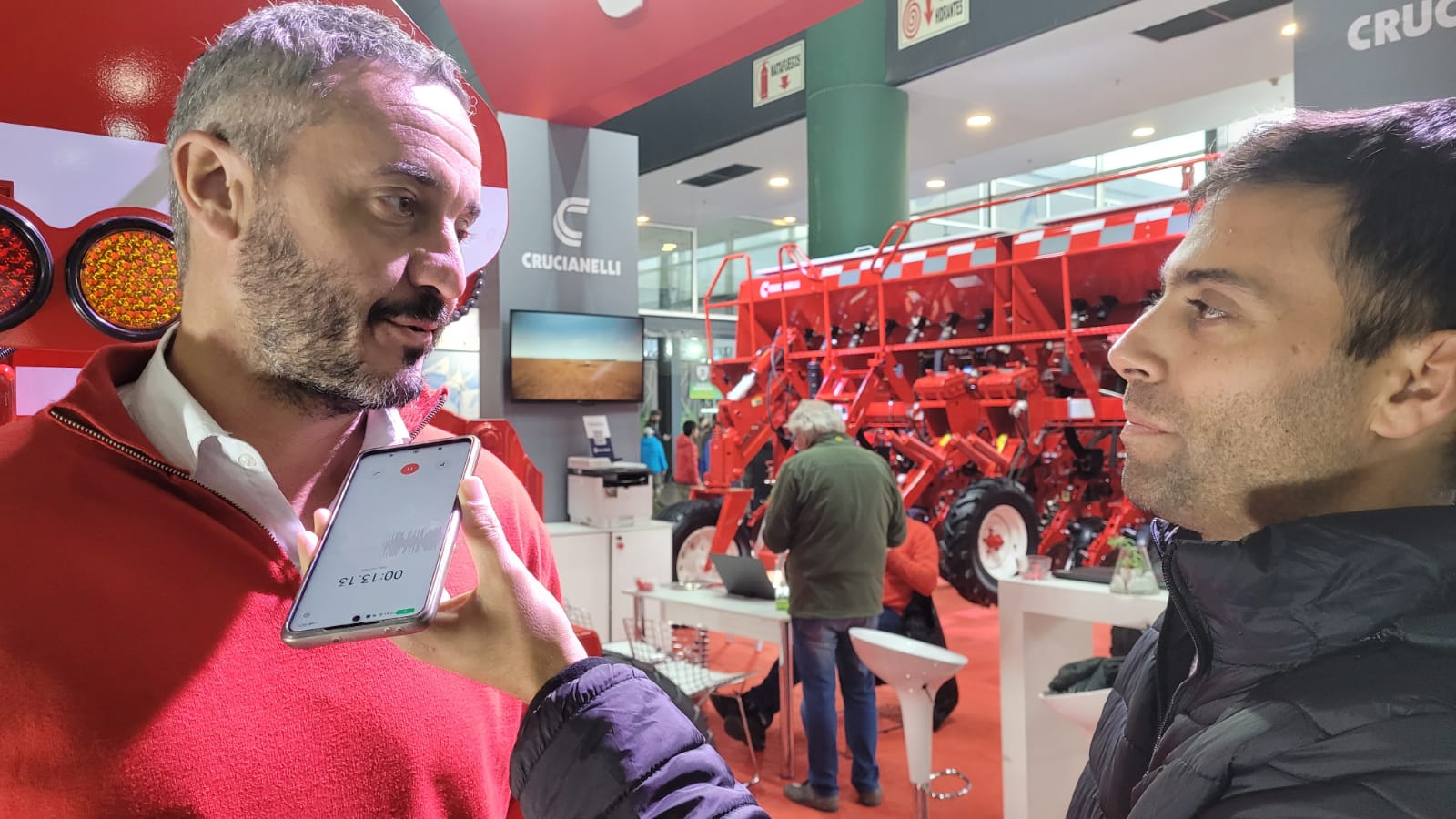 Crucianelli: "En Palermo mostramos la evolución tecnológica de lo que ofrecemos año a año"