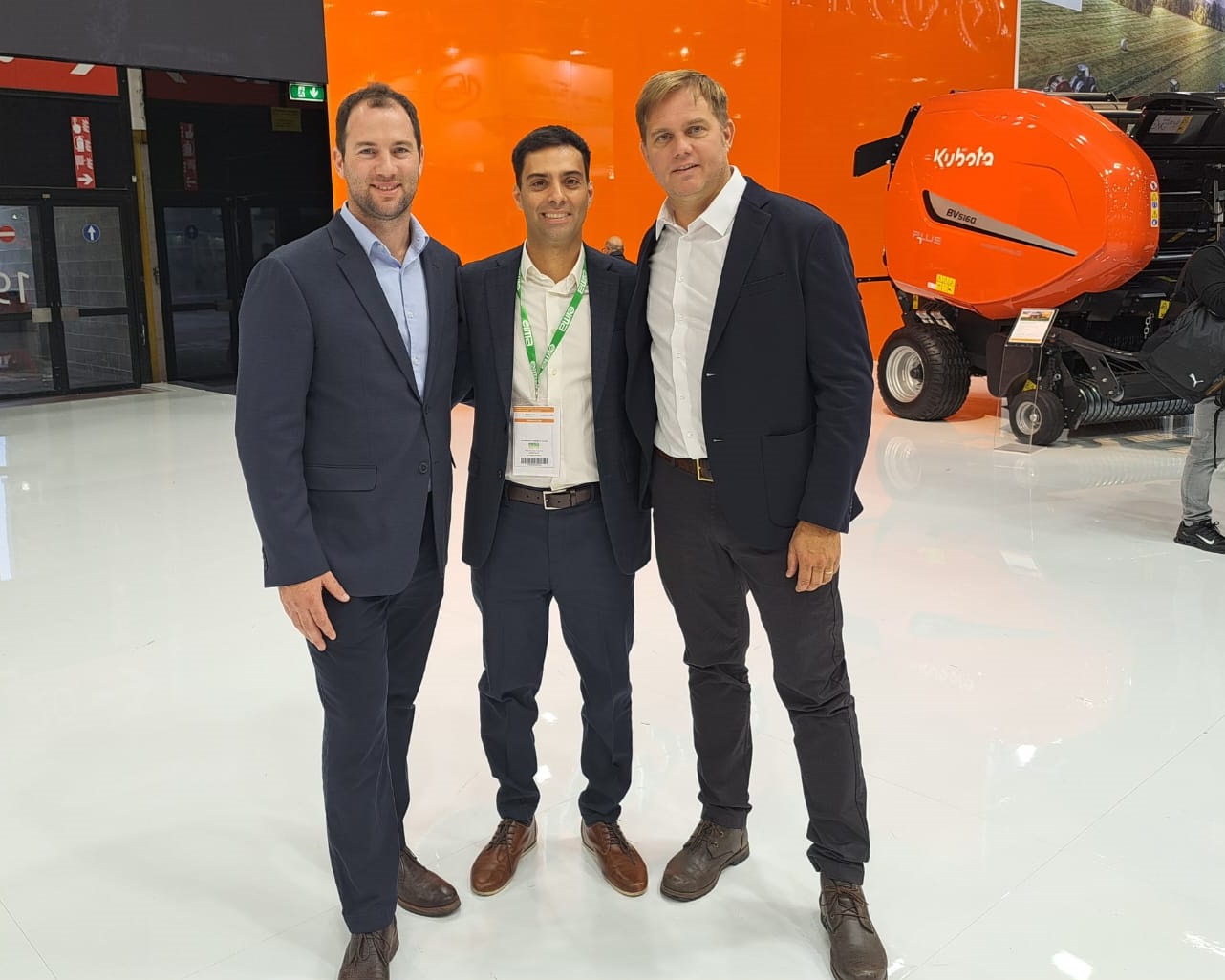 Kubota amplía su gama con equipos para la producción de alimentos y mantenimiento de espacios verdes