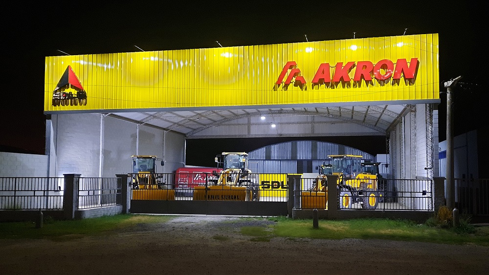 AKRON abrió un nuevo showroom en San Francisco para los equipos SDLG