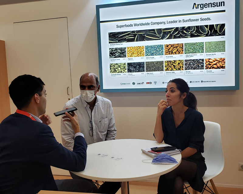 Argensun: los productos del girasol argentino en la vidriera de Anuga