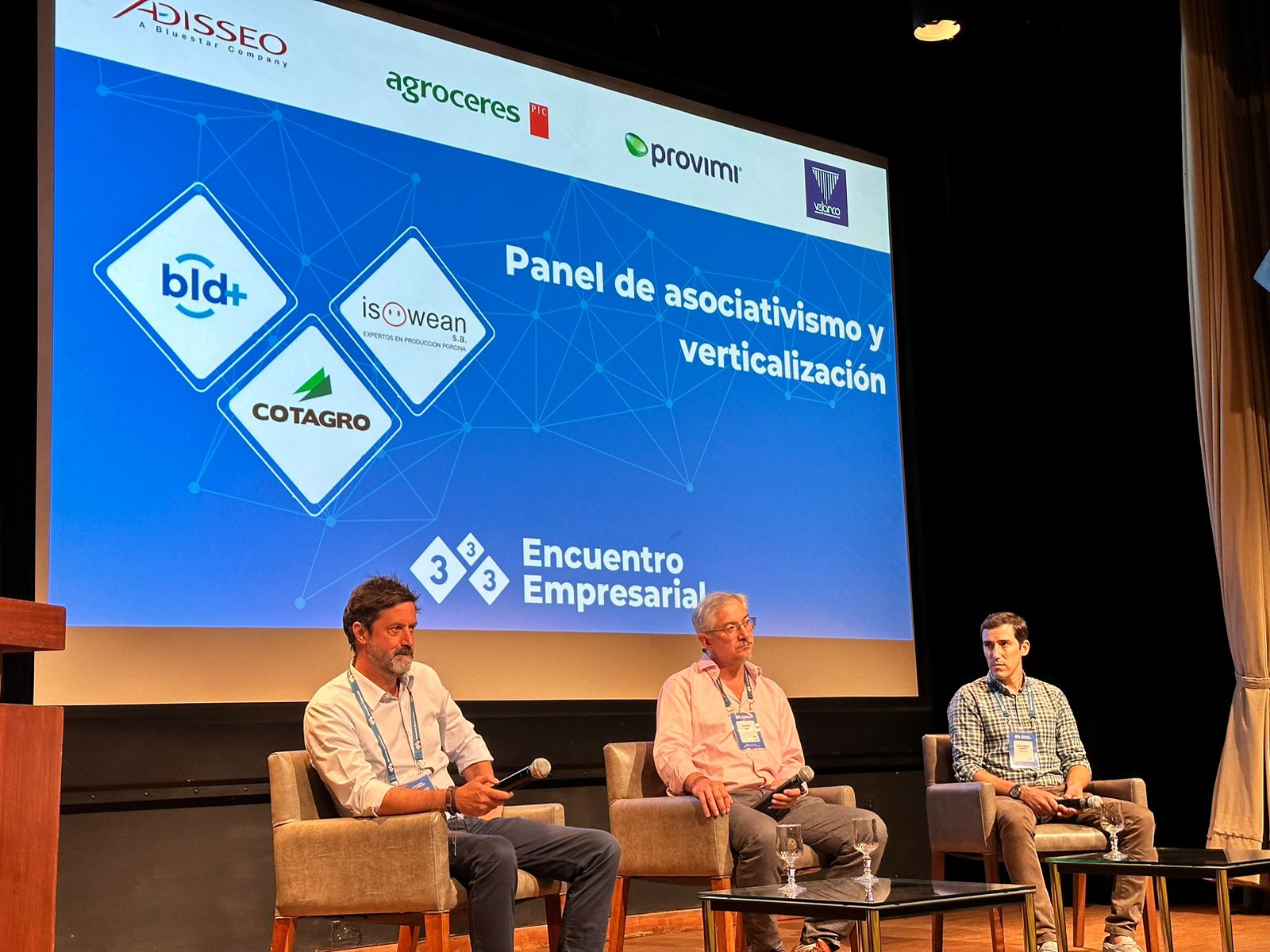 Líderes del sector porcino en un encuentro de primer nivel en Argentina