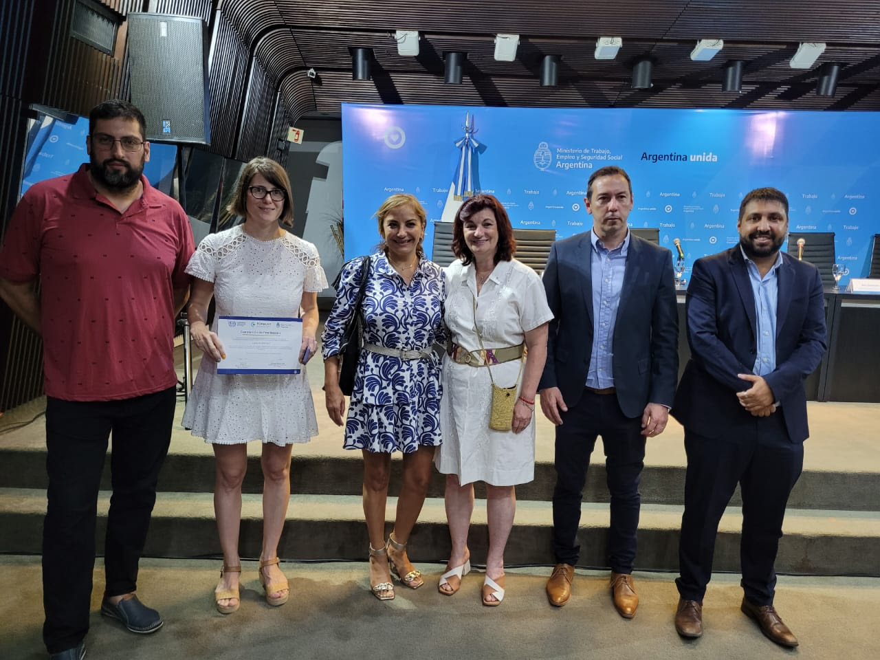 Se entregaron 50 certificados del “Plan de Formación Integral para una inspección del trabajo moderna y eficiente en Argentina”