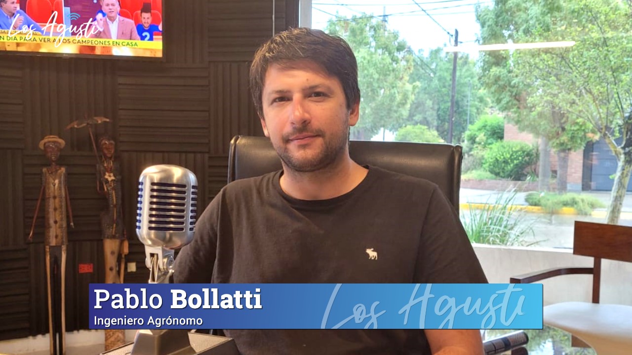 Pablo Bollatti: "La lluvia es bienvenida, pero llegó tarde para modificar los rindes"