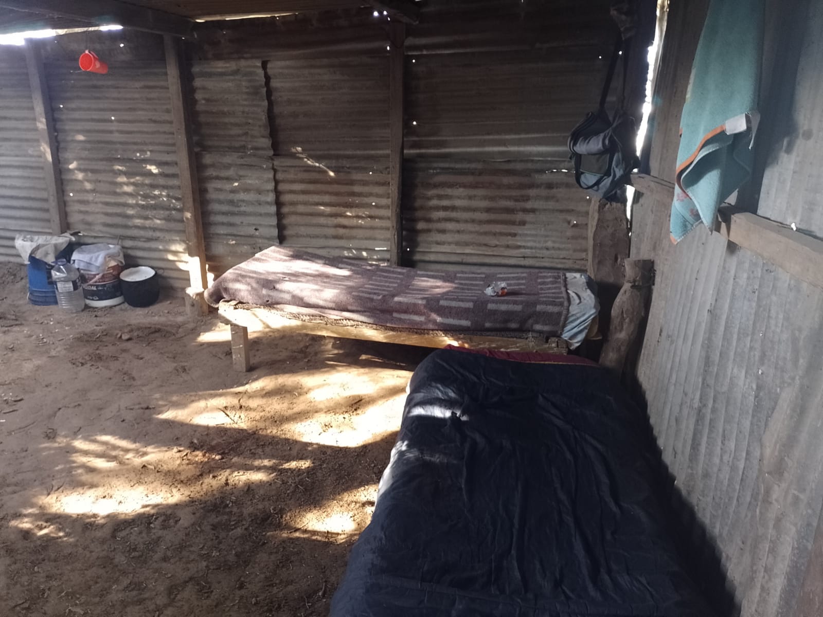 Explotación laboral en La Pampa con trabajadores viviendo en situaciones muy precarias