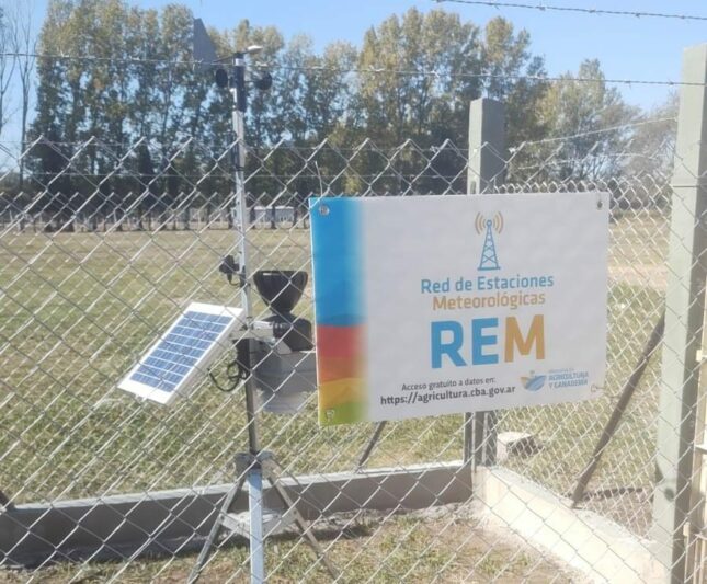 Se instalaron dos equipos y la Red de Estaciones Meteorológicas en Córdoba llega a 111