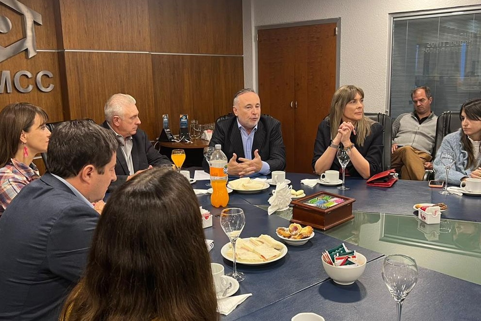 Accastello mantuvo una reunión de trabajo con la Cámara de Industriales Metalúrgicos y Componentes