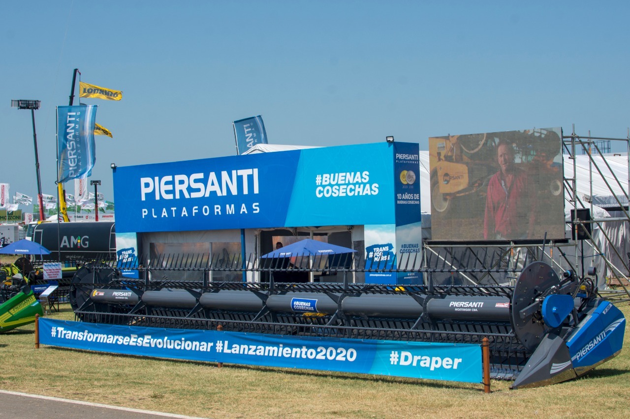 En Agritechnica avanzamos con el proyecto de la internacionalización del draper argentino en el mundo y principalmente en Europa