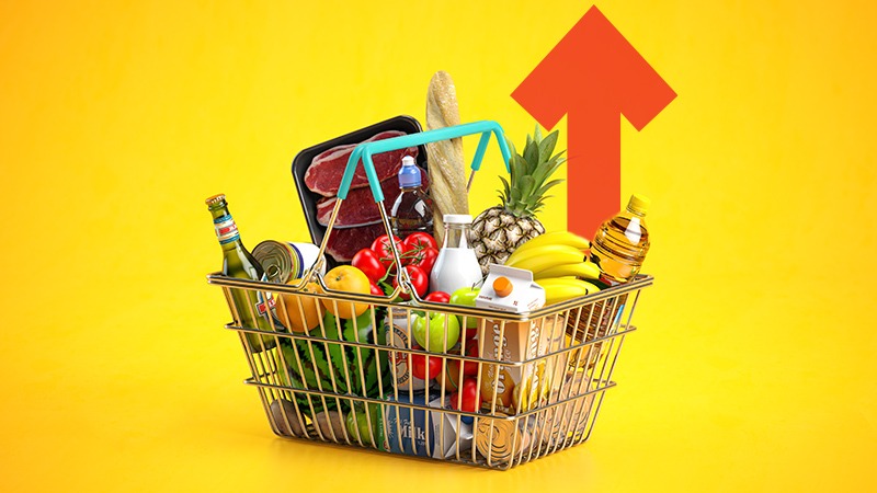 Los alimentos acumulan 30,8% de inflación en las últimas cuatro semanas