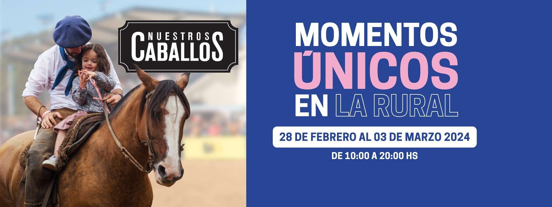 Llega a La Rural una nueva edición de la Expo "Nuestros Caballos"