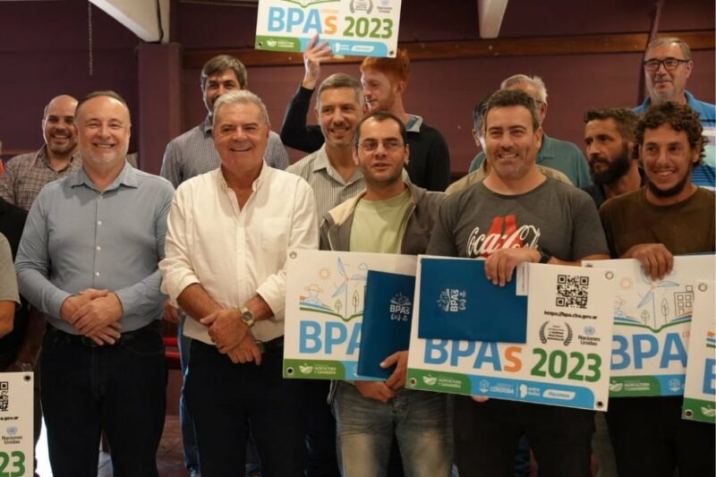 Busso entregó aportes por más de $23 millones a productores por las Bpas
