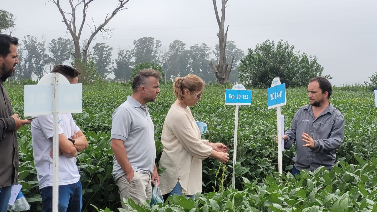 Jornada de soja de Bioceres Semillas en Inriville