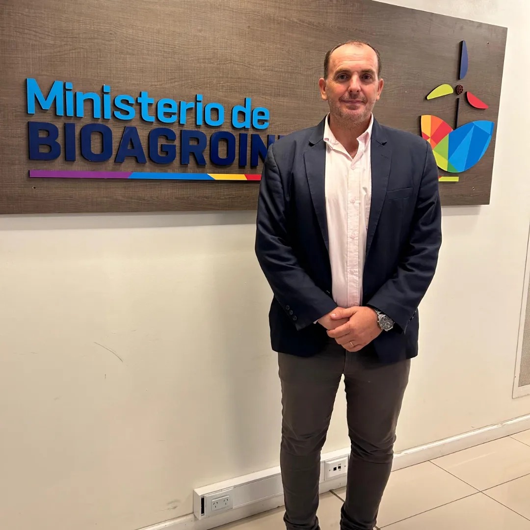 Marcelo Calle: "Voy a seguir el lineamiento del ministro Busso para lograr acuerdos productivos entre lo público-privado"