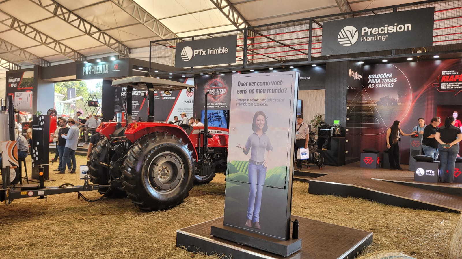 AGCO pisó fuerte en Agrishow lanzando un portfolio de agricultura de precisión más los lanzamientos propios de cada marca