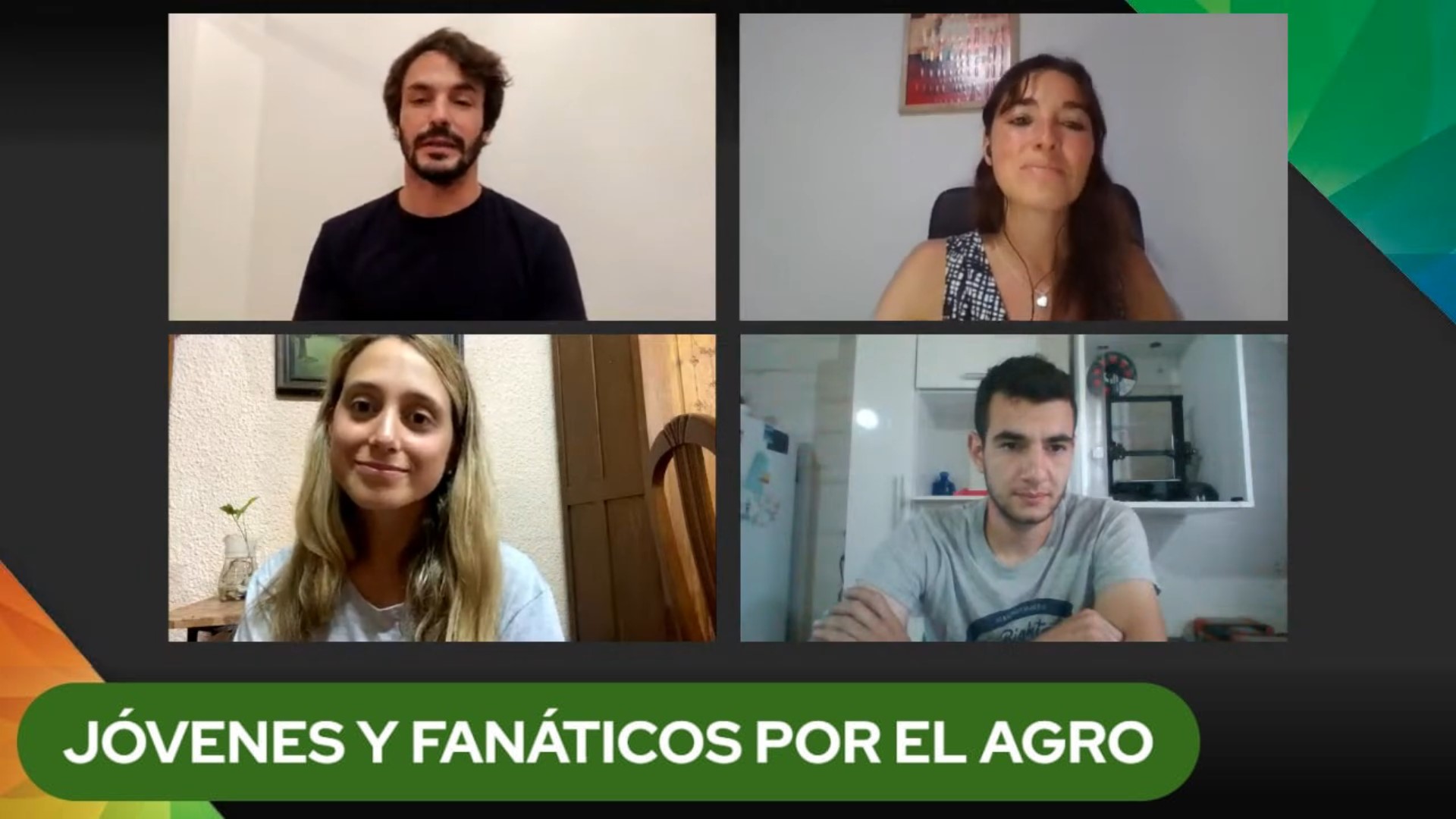 "Tenemos una Argentina increíble" dijeron los jóvenes y fanáticos por el campo en la primer webinar de Expoagro