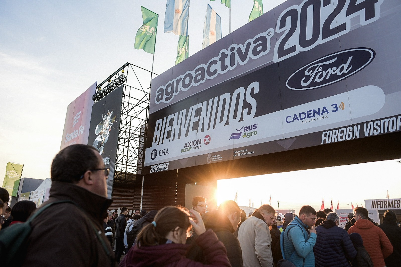 Javier Milei llega a AgroActiva y hay expectativa en los productores