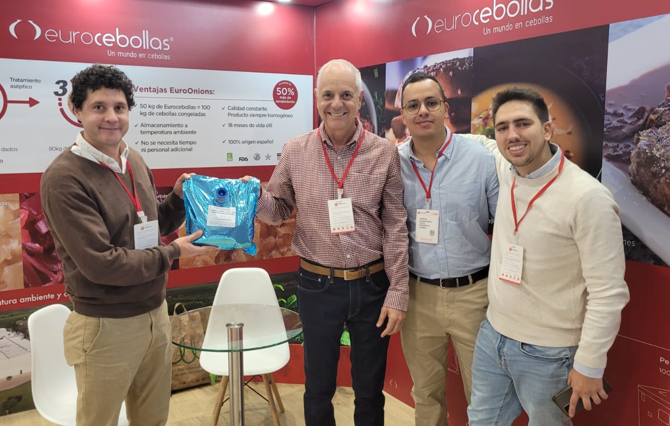 Eurocebollas, la empresa española que comercializa un producto único en el mundo, "cebolla procesada lista para usar"