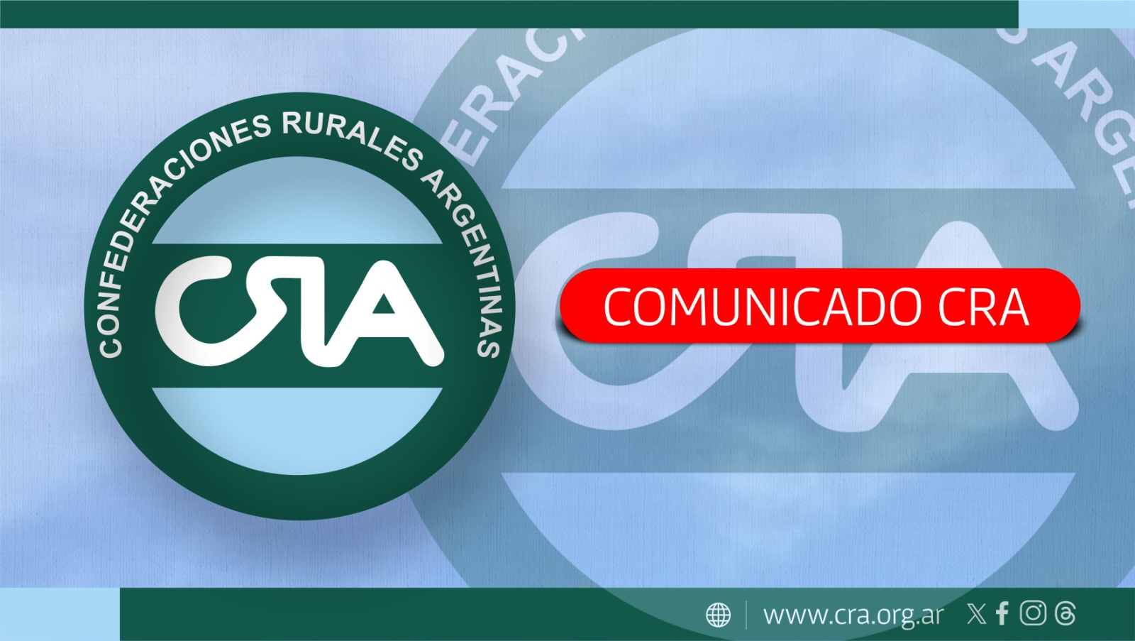 Ley Bases: CRA celebra la incorporación del régimen de trabajo agrario a las nuevas regulaciones laborales