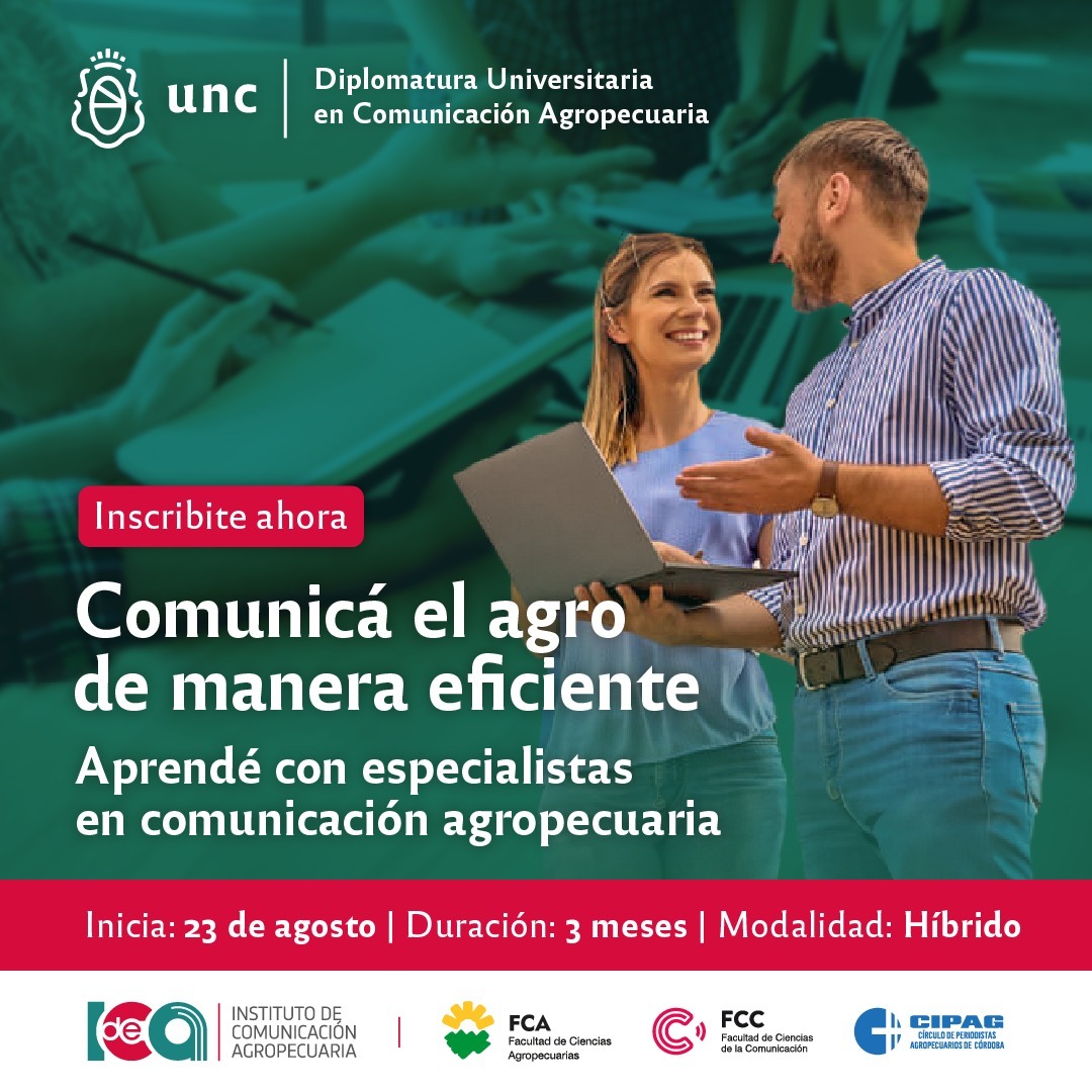 Diplomatura en capacitación universitaria en comunicación agropecuaria