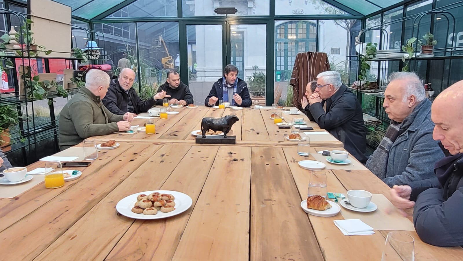 Patio Brangus: "la idea es una oferta amplia y desafiar que se puede comer al paso y de buena calidad"