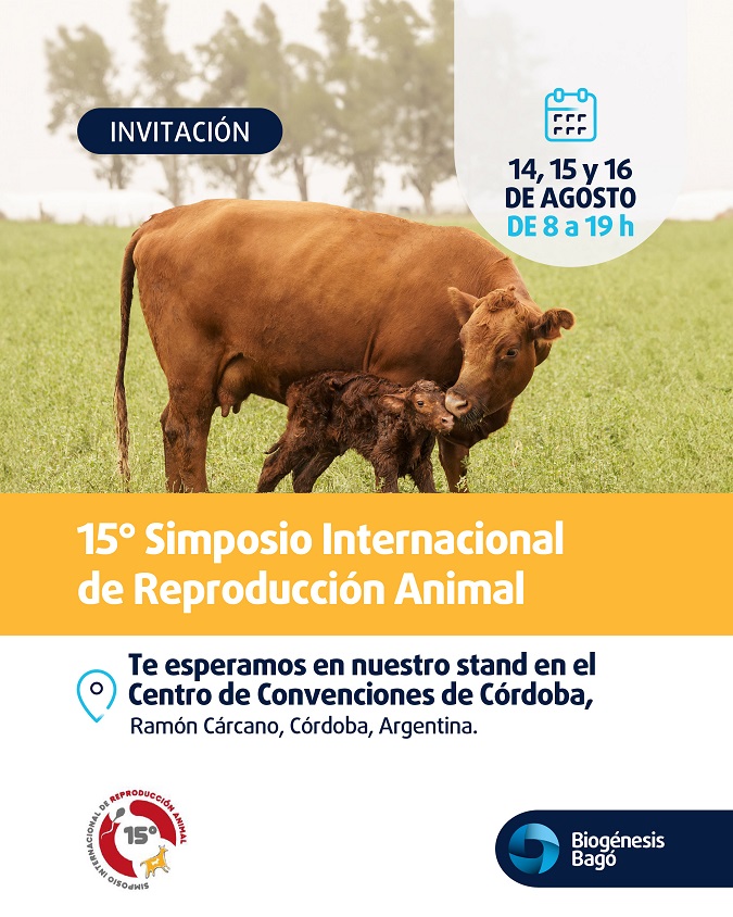 Biogénesis Bagó, presente en el 15° Simposio Internacional de Reproducción Animal con nuevas soluciones para la productividad