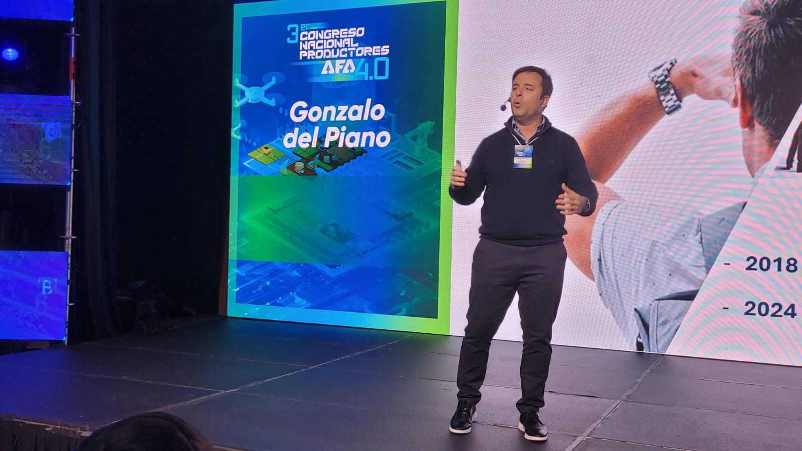 Gonzalo Del Piano subrayó la importancia del Congreso AFA 4.0 para mantener la competitividad y la cercanía con los productores