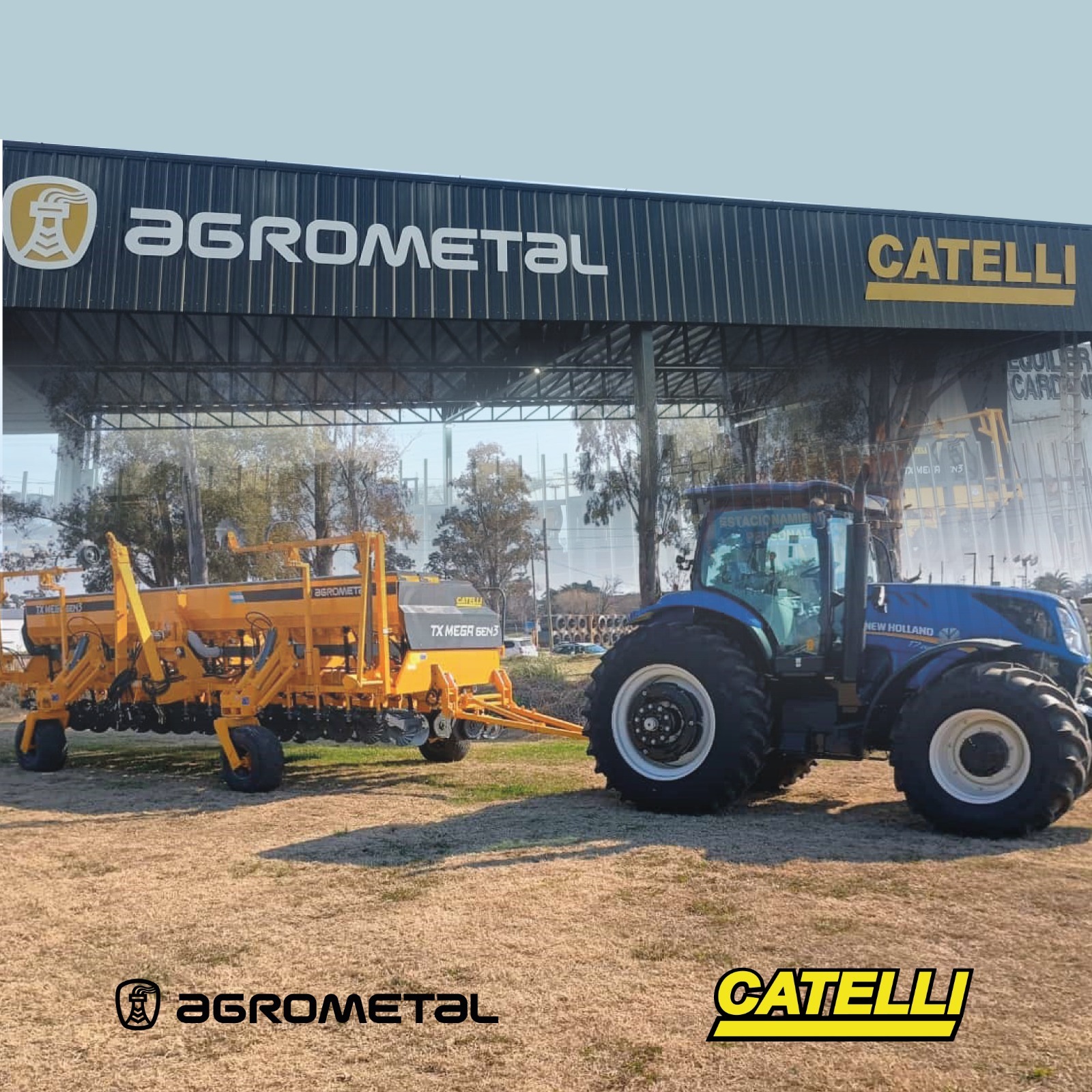 Catelli inaugura este jueves una nueva etapa como representante oficial Agrometal en Marcos Juárez