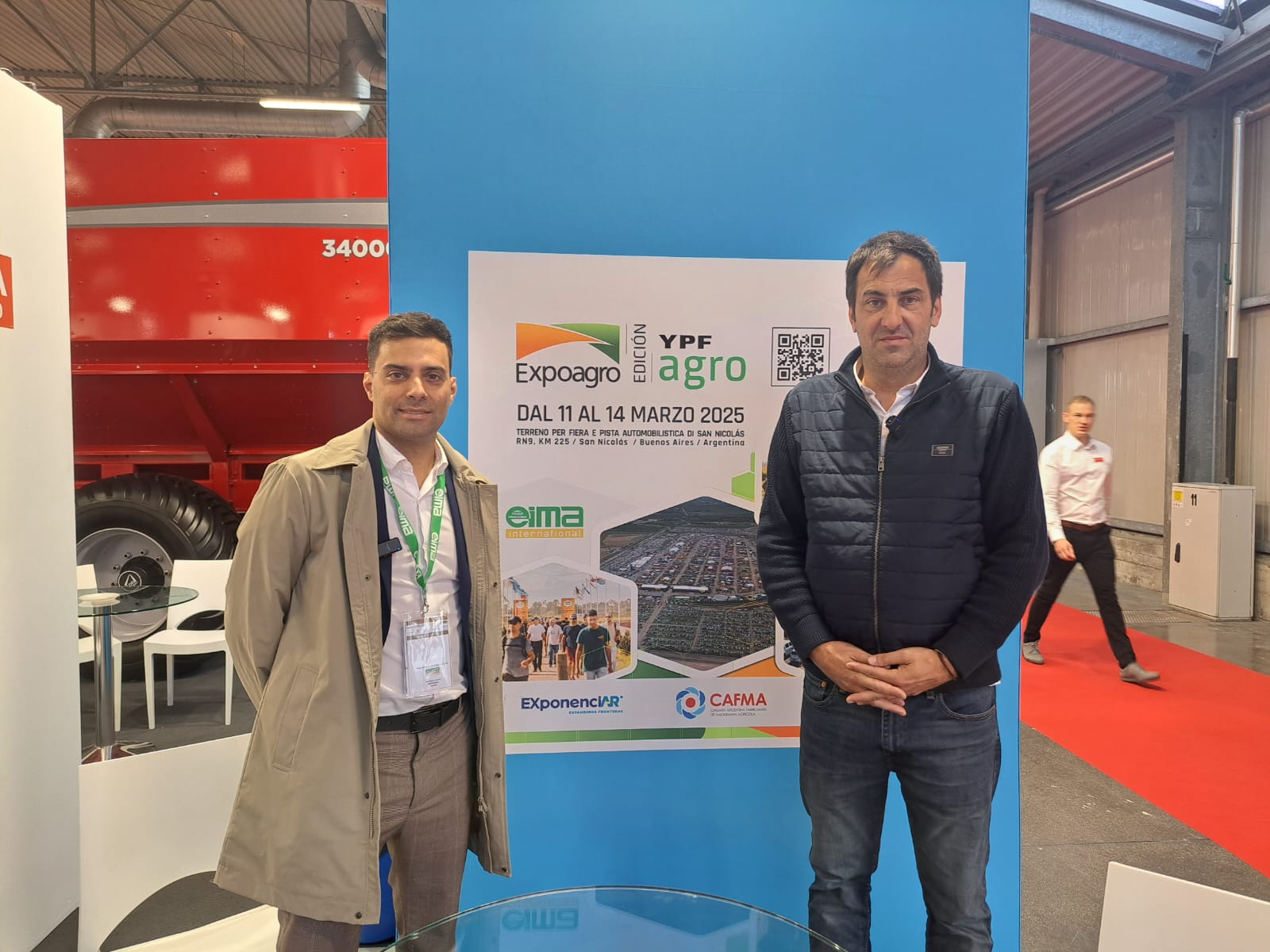 EIMA 2024: "Exponenciar ha implementado una novedad importante como el apoyo financiero directo para las empresas socias de CAFMA"