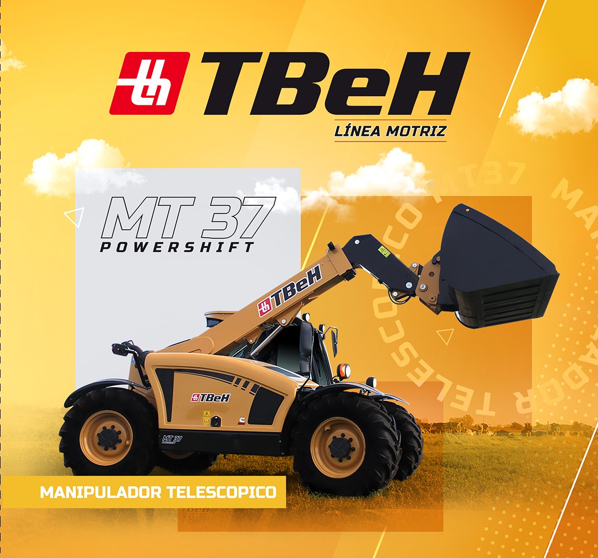 TBeH presenta en Expoagro el primer Manipulador Telescópico de fabricación nacional