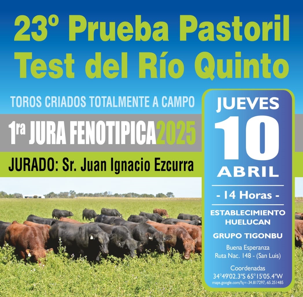 Preparativos para la 23ª Prueba Pastoril Test del Río Quinto