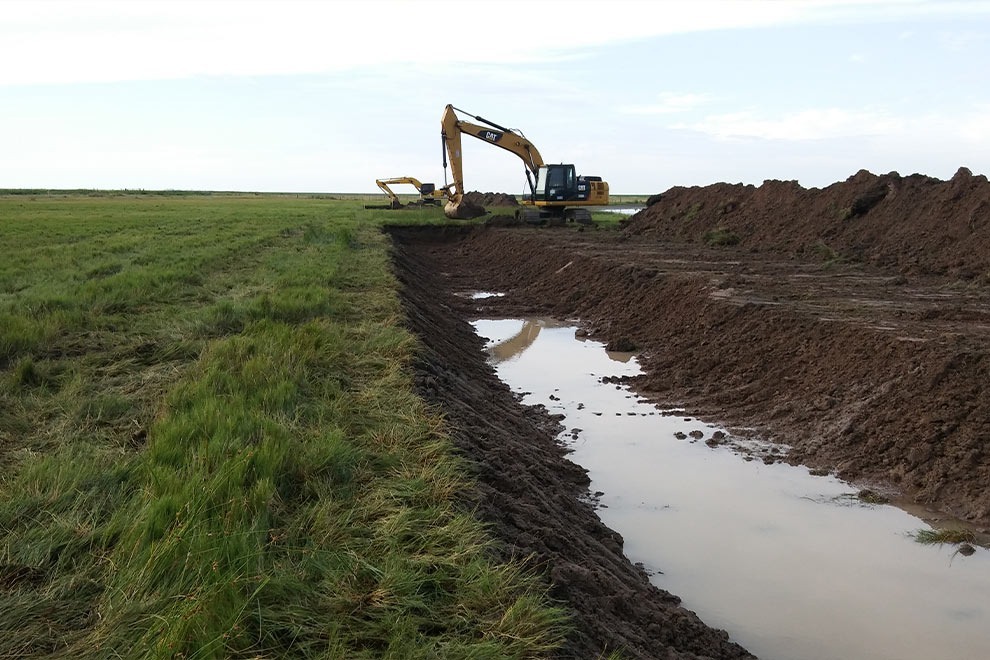 La Provincia ejecuta 16 obras de saneamiento rural