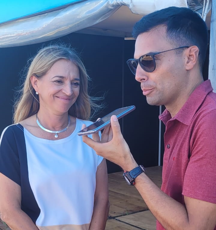 Catalina Tati Boetto destacó la participación señalando que es importante involucrarse y decidir
