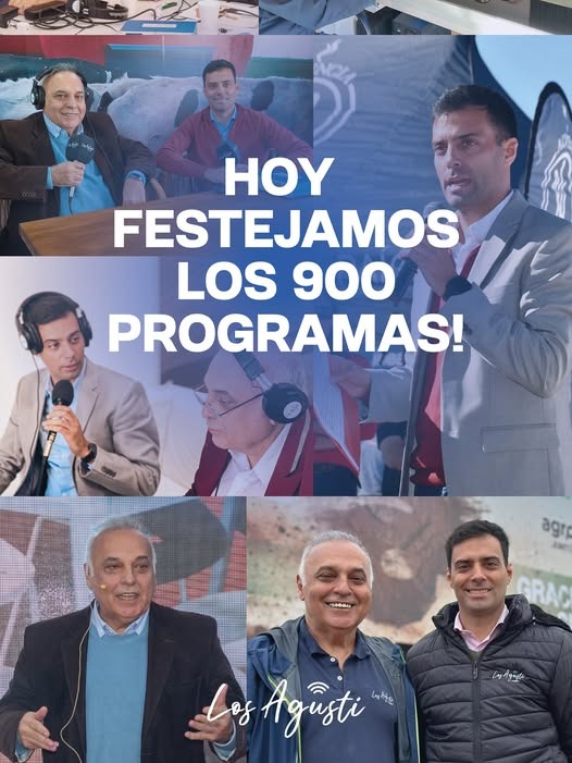 "Los Agusti" celebra sus 900 programas: la voz consolidada del agro argentino en Radio Mitre