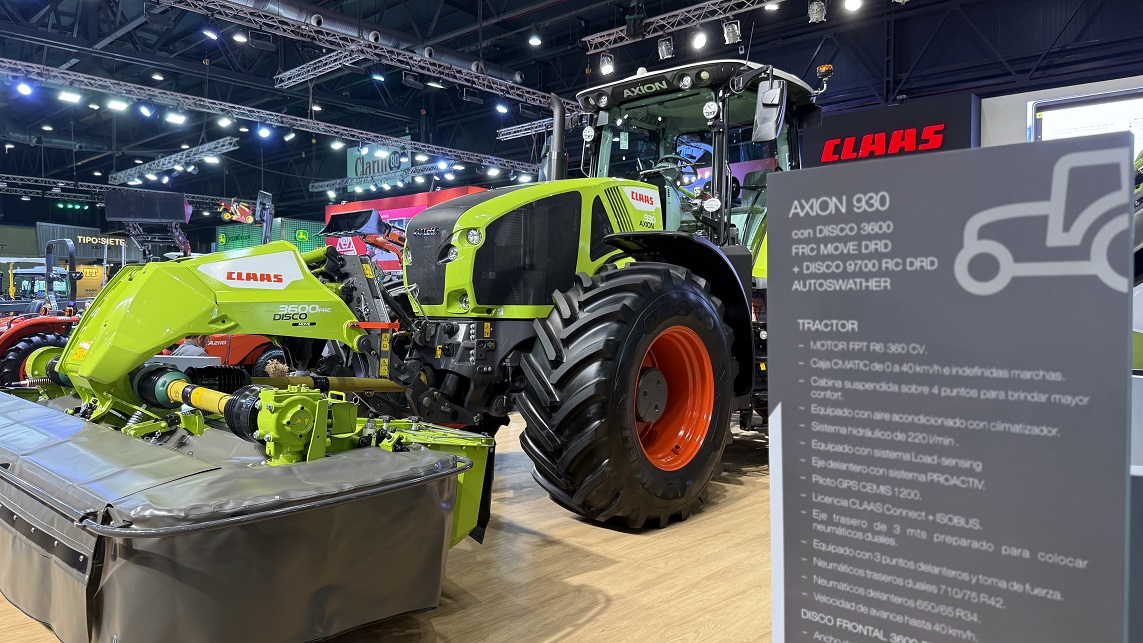 CLAAS anuncia un contundente desembarco de sus tractores en Argentina