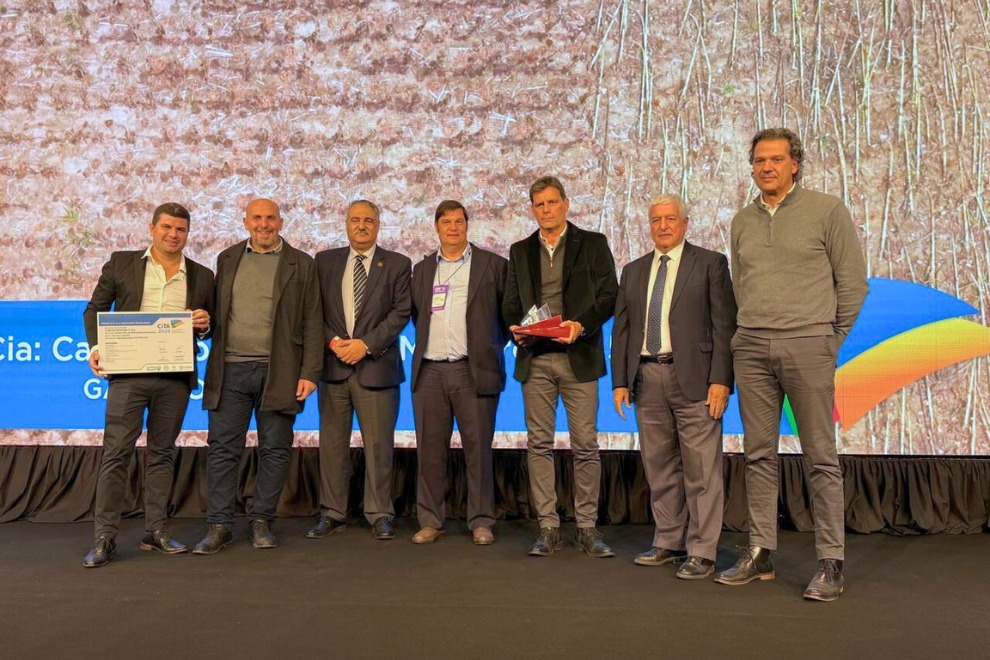 Mainero se llevó el Premio CITA de Oro por su cabezal de girasol modelo 1045
