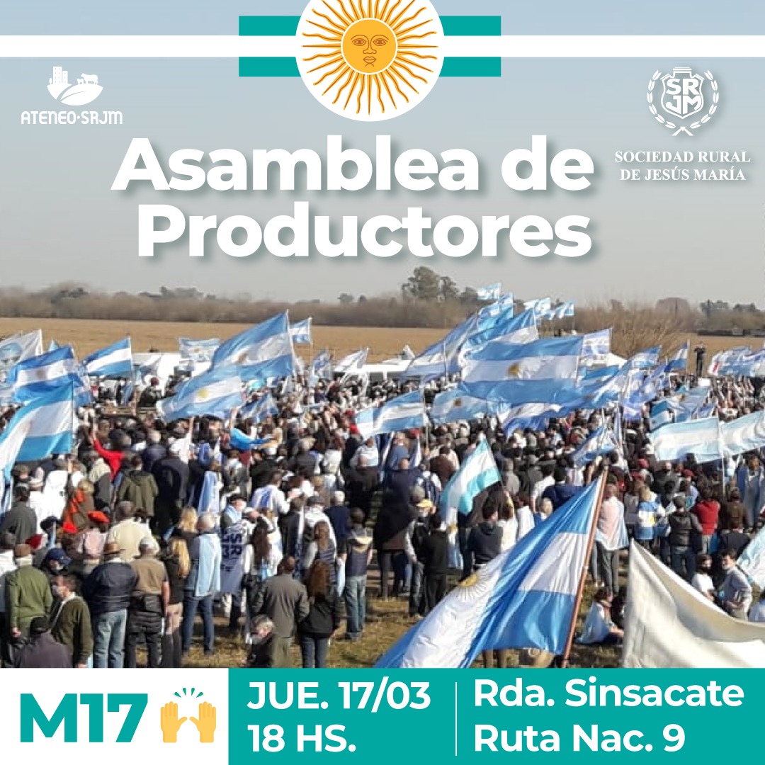 La SRJM en estado de alerta y movilización hace una convocatoria para esta tarde a las 18 horas en la Rotonda de Sinsacate