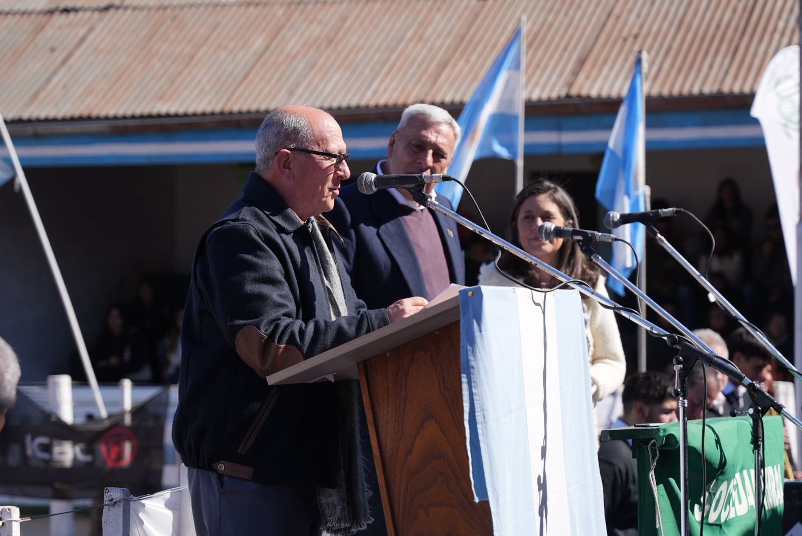 Castagnani reclamó reformas clave y fin de las retenciones en su visita a Laboulaye