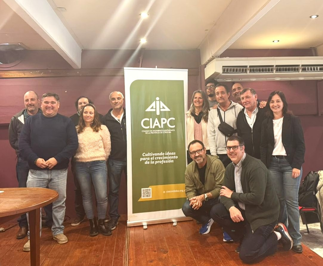 Walter Grunig fue reelecto al frente del Colegio de Ingenieros Agrónomos de la Provincia de Córdoba para el período 2025-2028.