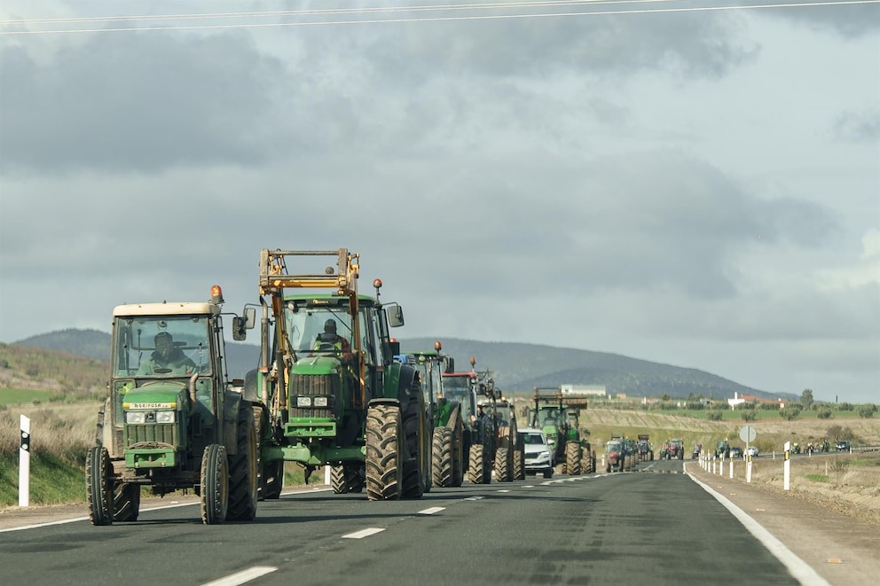 Agricultores europeos protestan en Estrasburgo contra el Acuerdo Mercosur