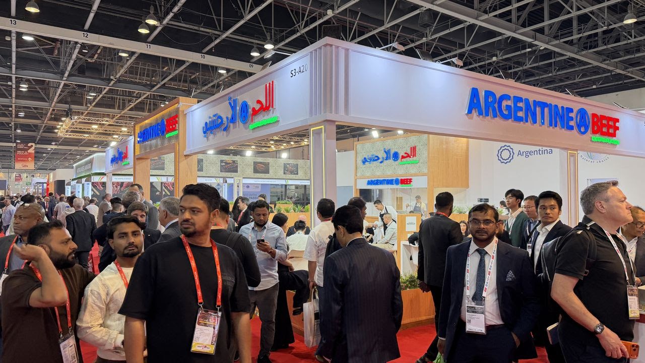 La Carne argentina brilla en la Gulfood de Emiratos Árabes Unidos