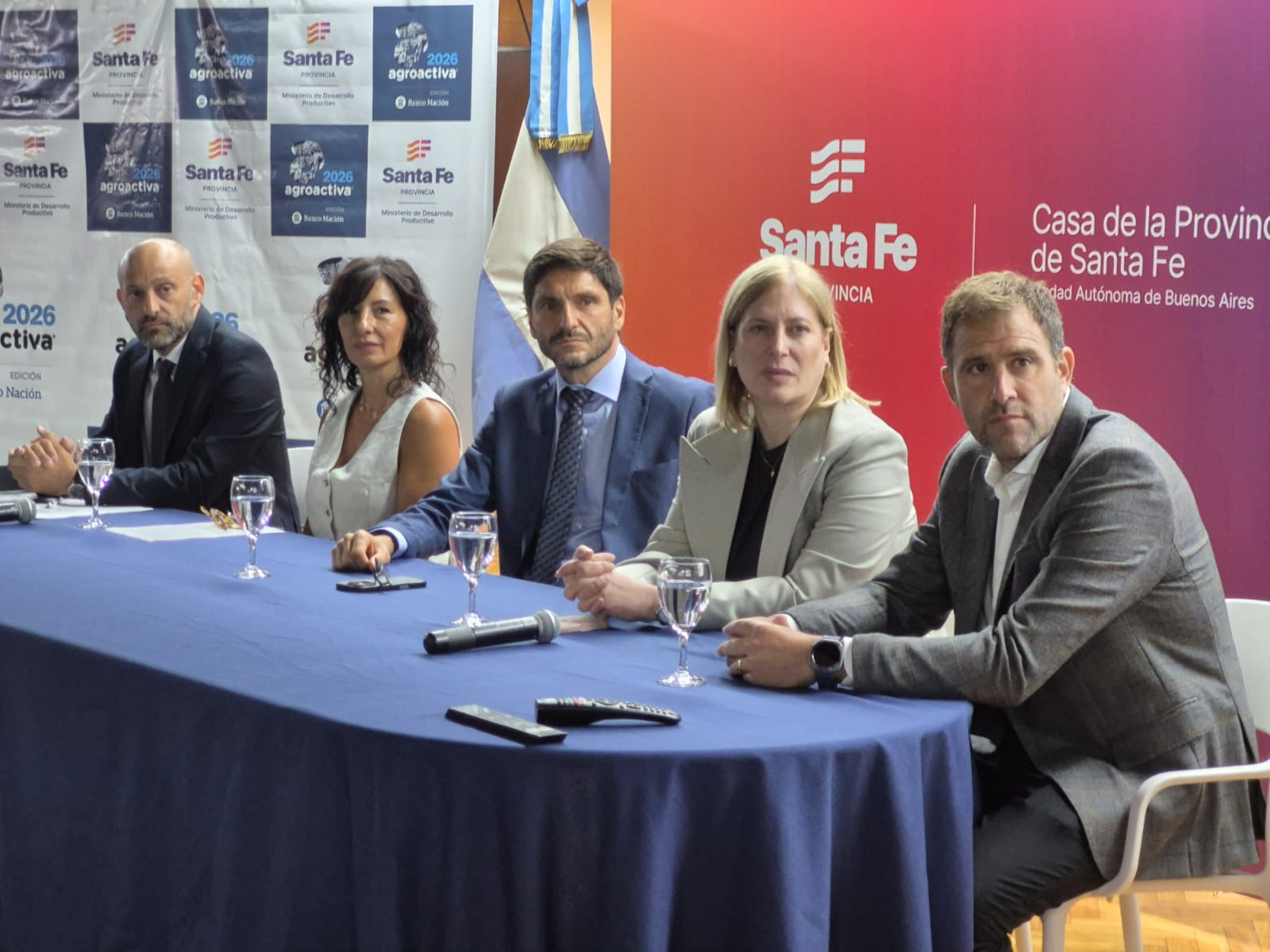 “La salida que tiene Argentina es con el campo, es con la industria, es produciendo más, es comercializando mejor”, dijo el gobernador Pullaro