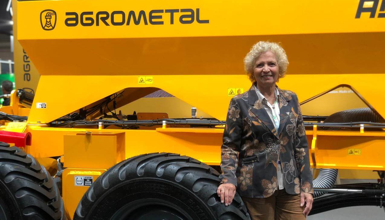 Rosana Negrini de Agrometal anuncia lanzamiento histórico en Expoagro