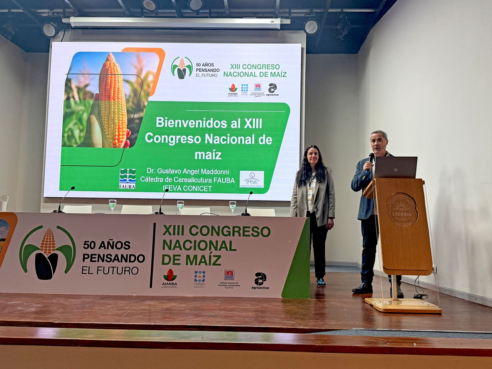"50 años pensando el futuro": así fue el congreso del maíz en Pergamino